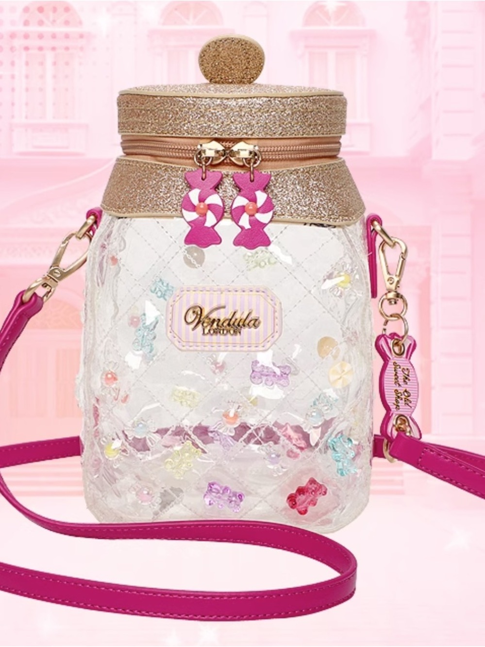 Vendula London The Old Sweet Shop Candy Jar Bag - Sold Out - NWT